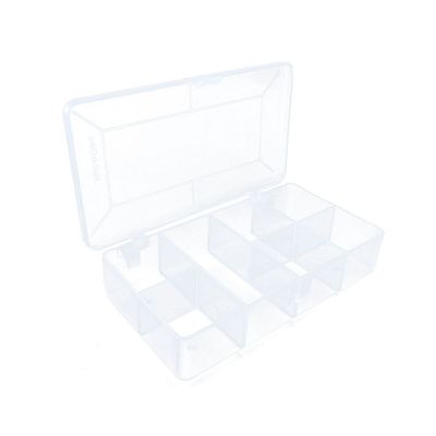 10 pcs Clear Beads Tackle Box Storage Tool Scrapbooking Stamping Fly Boxes Organizers Fishing Lures Small Parts Case Containers BX011