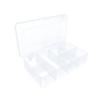 10 pcs Clear Beads Tackle Box Storage Tool Scrapbooking Stamping Fly Boxes Organizers Fishing Lures Small Parts Case Containers BX011 view 1