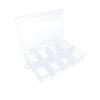 10 pcs Clear Beads Tackle Box Storage Tool Scrapbooking Stamping Fly Boxes Organizers Fishing Lures Small Parts Case Containers BX012 view 1