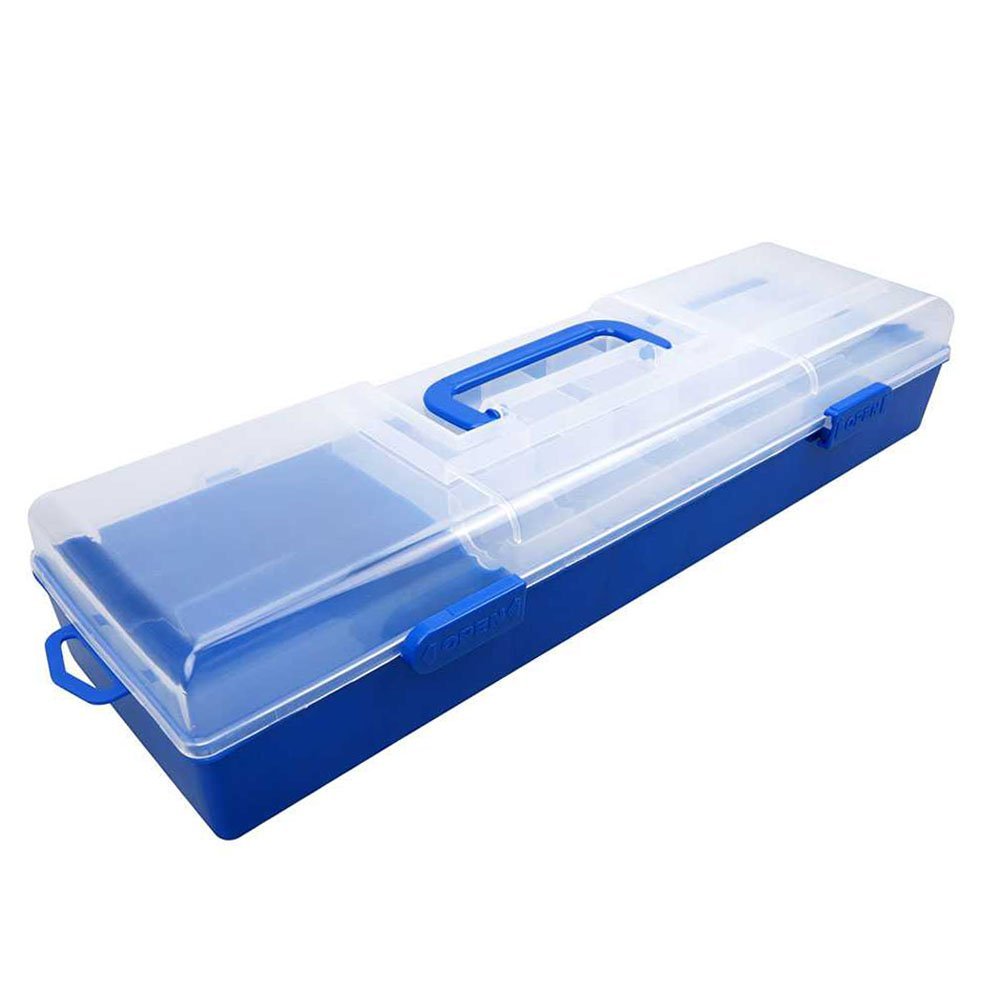 2 pcs Beads Tackle Box Storage Tool Scrapbooking Stamping Fly Boxes Organizers Fishing Lures Small Parts Case Containers BX303