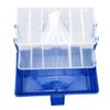 1 pcs Beads Tackle Box Storage Tool Scrapbooking Stamping Fly Boxes Organizers Fishing Lures Small Parts Case Containers BX304 view 3
