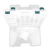 1 pcs Clear Beads Tackle Box Storage Tool Scrapbooking Stamping Fly Boxes Organizers Fishing Lures Small Parts Case Containers BX307 view 2