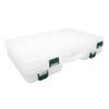 2 pcs Clear Beads Tackle Box Storage Tool Scrapbooking Stamping Fly Boxes Organizers Fishing Lures Small Parts Case Containers BX307 view 1