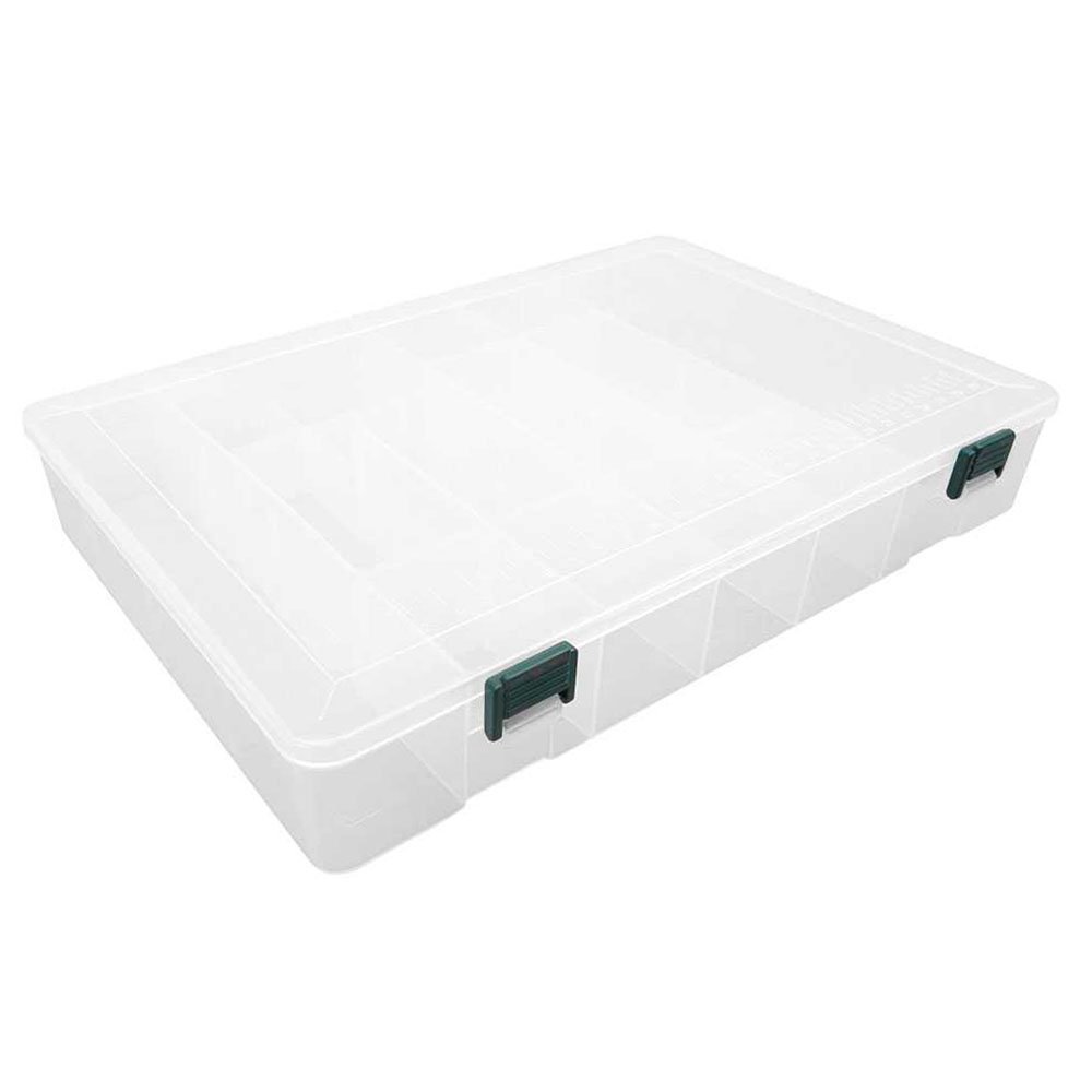 1 pcs Clear Beads Tackle Box Storage Tool Scrapbooking Stamping Fly Boxes Organizers Fishing Lures Small Parts Case Containers BX313