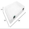 1 pcs Clear Beads Tackle Box Storage Tool Scrapbooking Stamping Fly Boxes Organizers Fishing Lures Small Parts Case Containers BX313 view 4