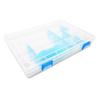 1 pcs Clear Beads Tackle Box Storage Tool Scrapbooking Stamping Fly Boxes Organizers Fishing Lures Small Parts Case Containers BX314 view 1