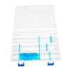 1 pcs Clear Beads Tackle Box Storage Tool Scrapbooking Stamping Fly Boxes Organizers Fishing Lures Small Parts Case Containers BX314 view 2