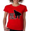 ALLNTRENDS Women's T Shirt Why You Always Lying (M, Red) view 1