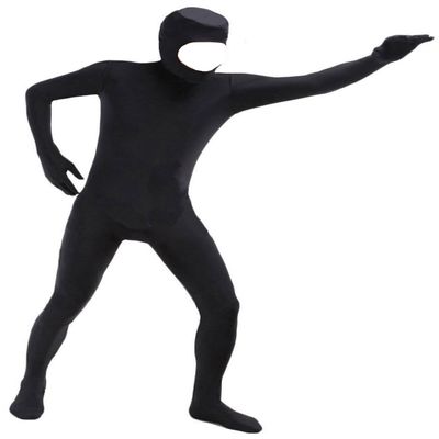 VSVO Face Open Zentai Spandex Bodysuit