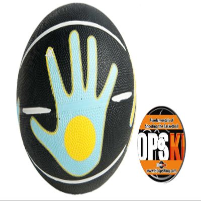HOOPSKING Skill Shooter Basketball, Basketball with Hands On It, (Regulation 29.5")