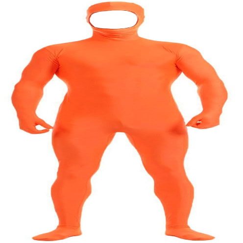 VSVO Face Open Zentai Spandex Bodysuit