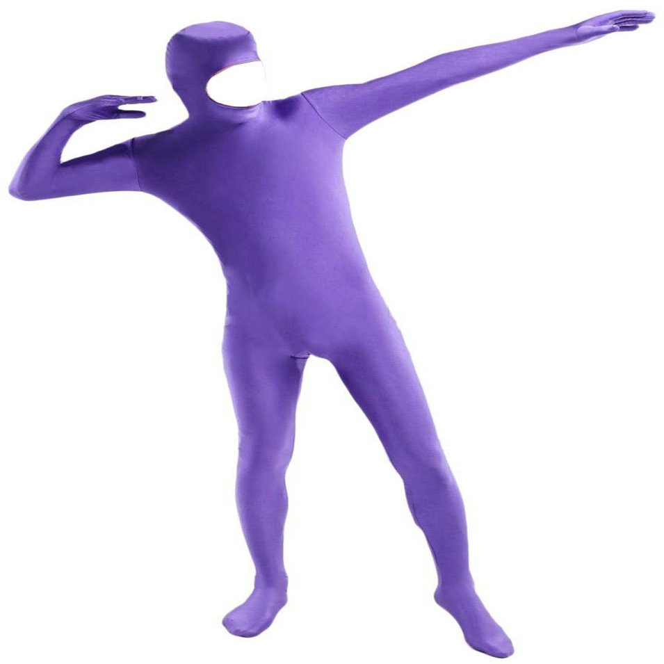 VSVO Face Open Zentai Spandex Bodysuit