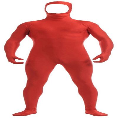 VSVO Face Open Zentai Spandex Bodysuit