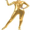VSVO Shiny Metallic Unitard Bodysuit Catsuit (XX-Large, Gold) view 1