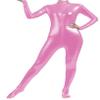 VSVO Shiny Metallic Unitard Bodysuit Catsuit (XX-Large, Peach) view 1