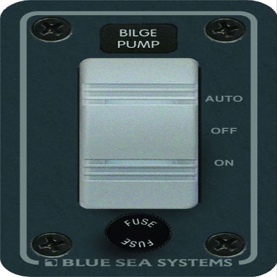 BLUE SEA 8263 CONTURA SWITCH WATER RESISTANT, BILBE PUMP, (ON)-OFF-AUTO