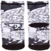 Bottoms Out Men's Printed Crew Socks, Black/White, Sock Size:10-13/Shoe Size: 6-12/Sock Size:10-13/Shoe Size: 6-12 view 2
