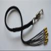 25" Biker Get-back Whip - Panic Snap - Black-black Reflective Paracord view 3