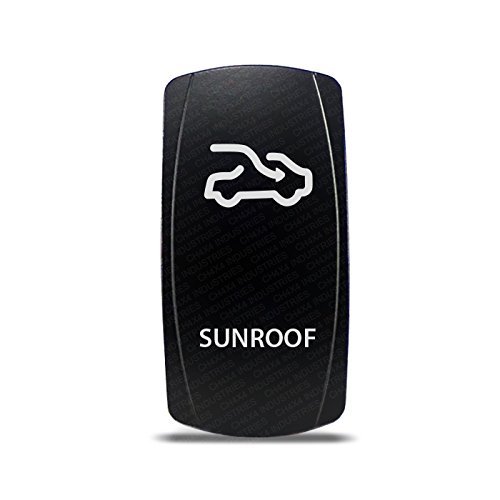 CH4x4 Rocker Switch Sunroof Symbol-White LED