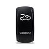 CH4x4 Rocker Switch Sunroof Symbol-White LED view 1