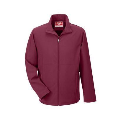 Ash City Apparel Team 365 Mens Leader Soft Shell Jacket (Medium, Sport Maroon)