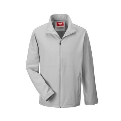 Ash City Apparel Team 365 Mens Leader Soft Shell Jacket (XXX-Large, Sport Silver)