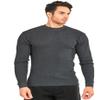 Knocker Men's Mid Weight Waffle Thermal Shirt (XL, Charcoal) view 1