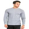 Knocker Men's Mid Weight Waffle Thermal Shirt (M, Heather Grey) view 1