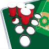 PARTYPONG 8-Foot Beer Pong Table w/Cup Holes - Baseball Diamonds Graphic view 3
