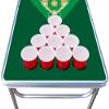 PARTYPONG 8-Foot Beer Pong Table w/Cup Holes - Baseball Diamonds Graphic view 4