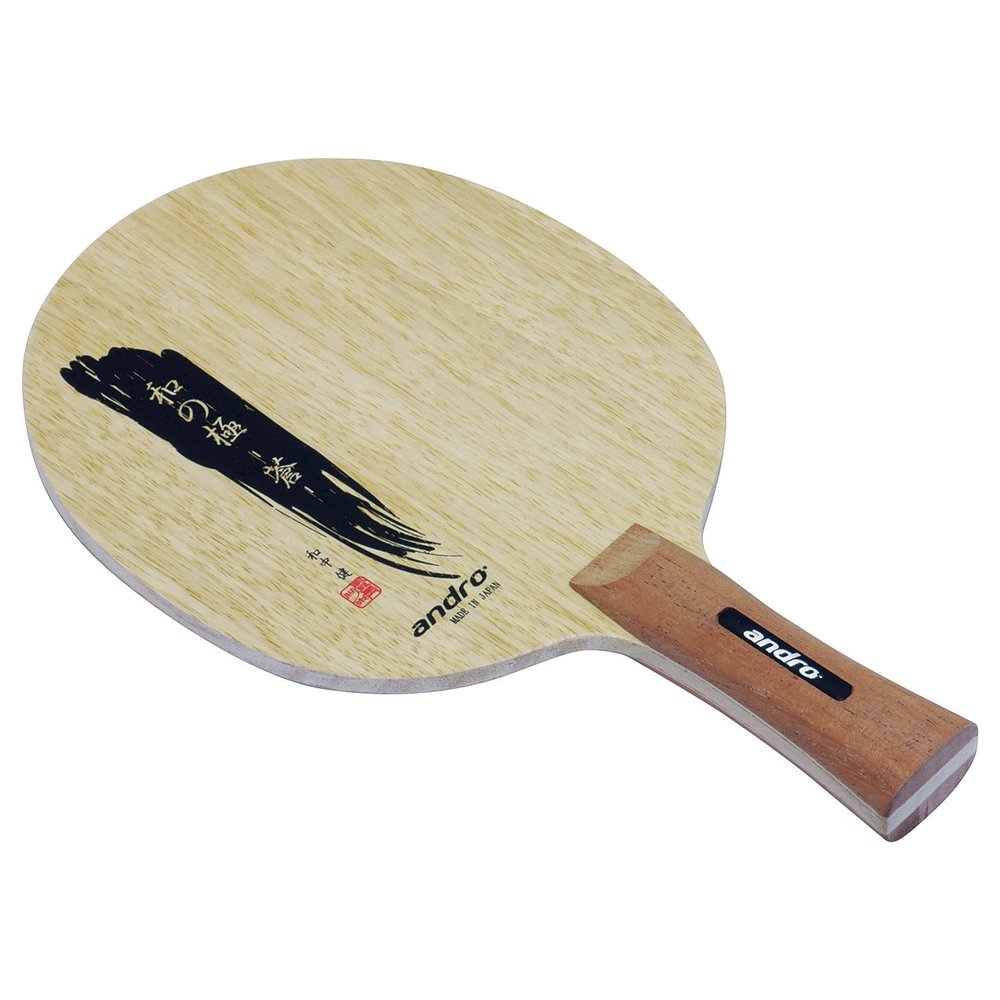 Andro 10228902 Table Tennis Racquet, Extreme Japanese Style, Blue Flared