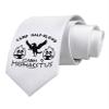 TOOLOUD Cabin 9 Hephaestus Half Blood Printed White Neck Tie view 1