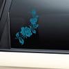 Nashville Decals Teal Rose Roses Vinyl Decal Car Truck Bumper Window Sticker view 1