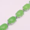 JOE FOREMAN Fashion Jade Woman's Bracelet Green 10x14mm 7 Inchese view 4