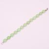 JOE FOREMAN Fashion Jade Woman's Bracelet Light Green 10mm 7 Inchese view 2