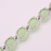 JOE FOREMAN Fashion Jade Woman's Bracelet Light Green 10mm 7 Inchese view 4
