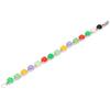 JOE FOREMAN Fashion Jade Woman's Bracelet Mixed Color 8mm 7 Inchese view 1