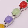 JOE FOREMAN Fashion Jade Woman's Bracelet Mixed Color 8mm 7 Inchese view 4