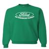 Tee Hunt Ford an American Classic Crew Neck Sweatshirt Ford Truck Licensed Green XX-Large view 1
