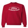 Tee Hunt Ford an American Classic Crew Neck Sweatshirt Ford Truck Licensed Red XX-Large view 1