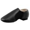 Linodes Leather Jazz Shoe Slip On for Girls and Boys (Toddler/Little Kid/Big Kid) Black 7M Toddler view 1