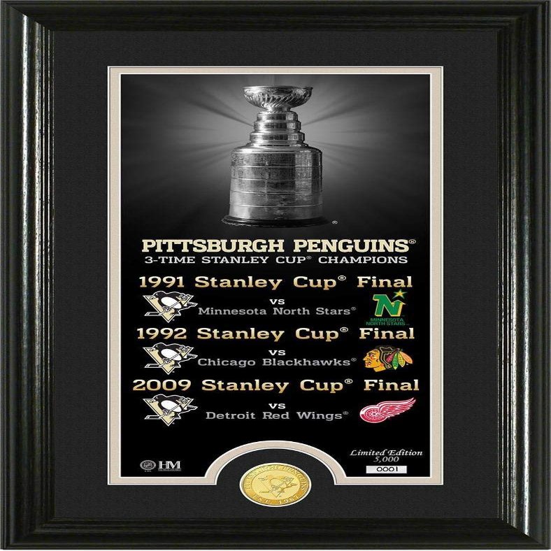 NHL Pittsburgh Penguins Legacy Supreme Bronze CoinPhoto Mint