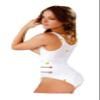 Body Siluette Free Breasts Bikini Girdle Model 103 with Hook and Loop (White, Girl), White, S view 1