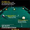 Barrington Billiards 7.5' ft Springdale Pool Table with Billiard Ball and Cue Stick Set view 2
