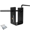 Meister Mounted Easy Hand Wrap Roller - Fits All Boxing & MMA Wraps - Black view 2