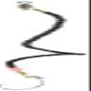 ZacT Craft Senor Tornado Slim Glow 42 Lure, Glow, Black, Spoon view 1