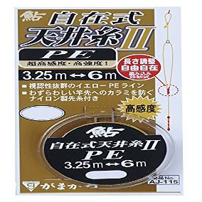 Gamakatsu AJ115 Flexible Ceiling Thread System II (PE) 0.8. 42168-0.8-0