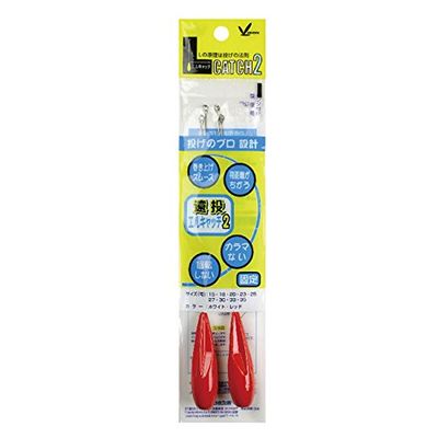 Fujiwara 686029 L-Catch 2, Pearl White, No. 18, Fixed Type, Balance, Throwing Fishing Trap,