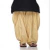 Plain Patiala Salwar Pants-100% Cotton-in Many Colours- Kameez Kurti Tunic Yoga Beige view 2