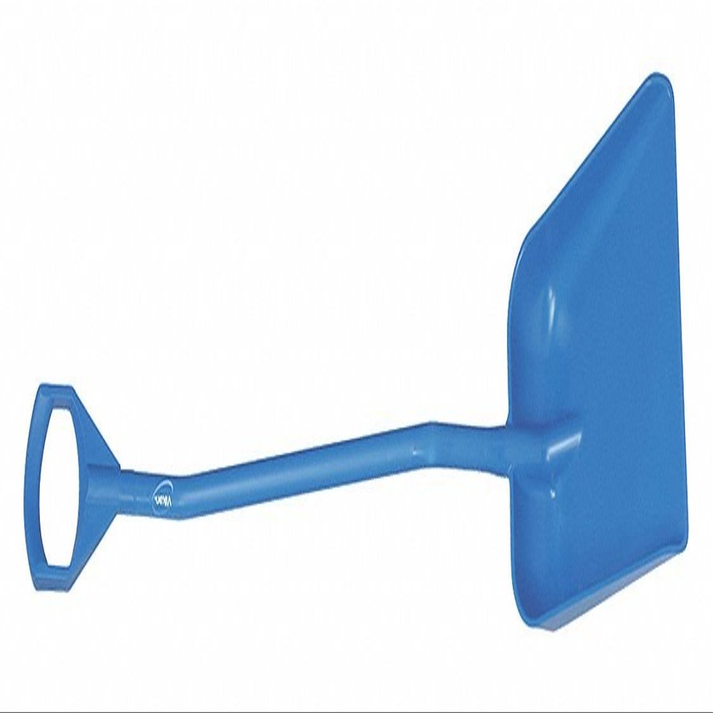 Vikan 56013 Blue Polypropylene Ergonomic Hygienic Shovel, 38.5" Blade
